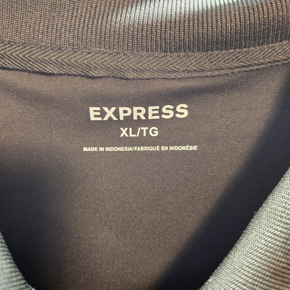 Express Mens XL Jacket Full Zip Camo Army Hunting Long Sleeve Green Multi Nwot - Picture 3 of 3